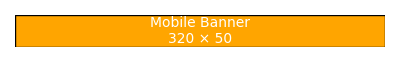 sample Mobile Banner Ad (320×50)