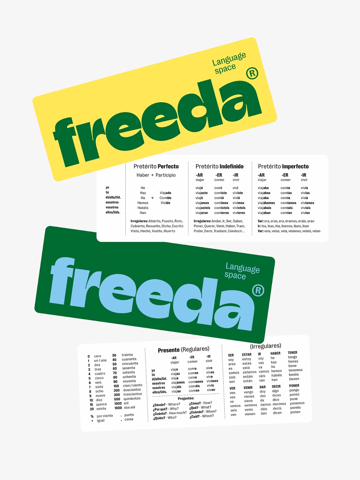 Artifact from the Revitalizing Freeda Language School’s Branding and Visual Identityarticle on Abduzeedo