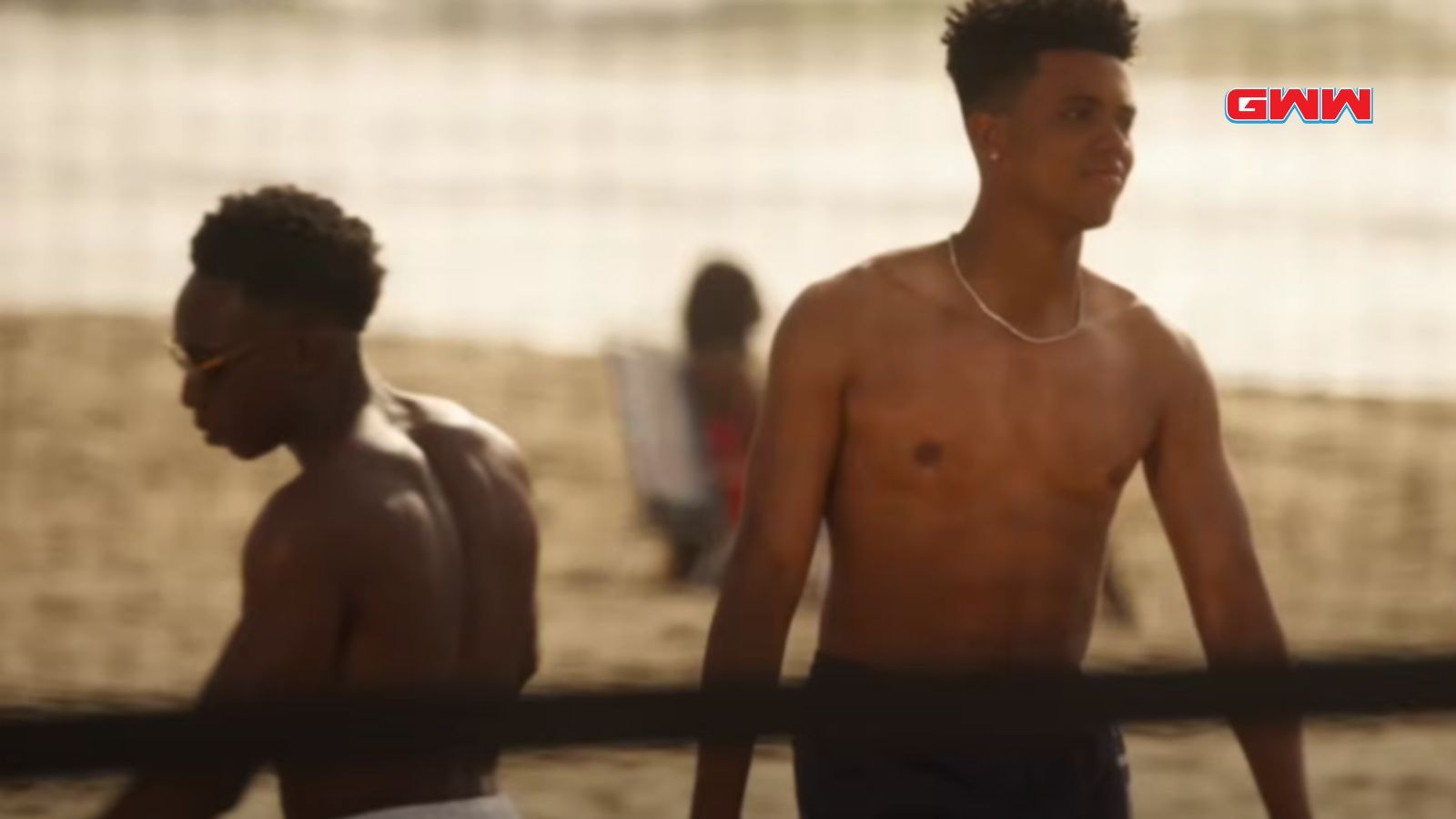 Bel-Air Season 3: Will Smith and Carlton Banks playing volleyball