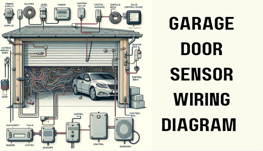 garage door sensor wiring diagram