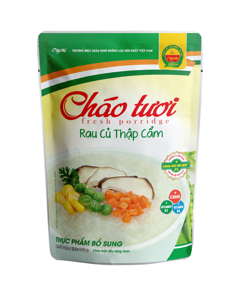 Cháo tươi Cây Thị cung cấp vitamin A giúp sáng mắt