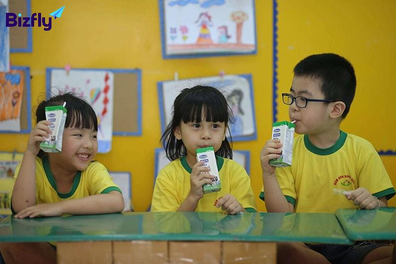 Vinamilk hướng đến mang nguồn sữa chất lượng đến trẻ em Việt Nam