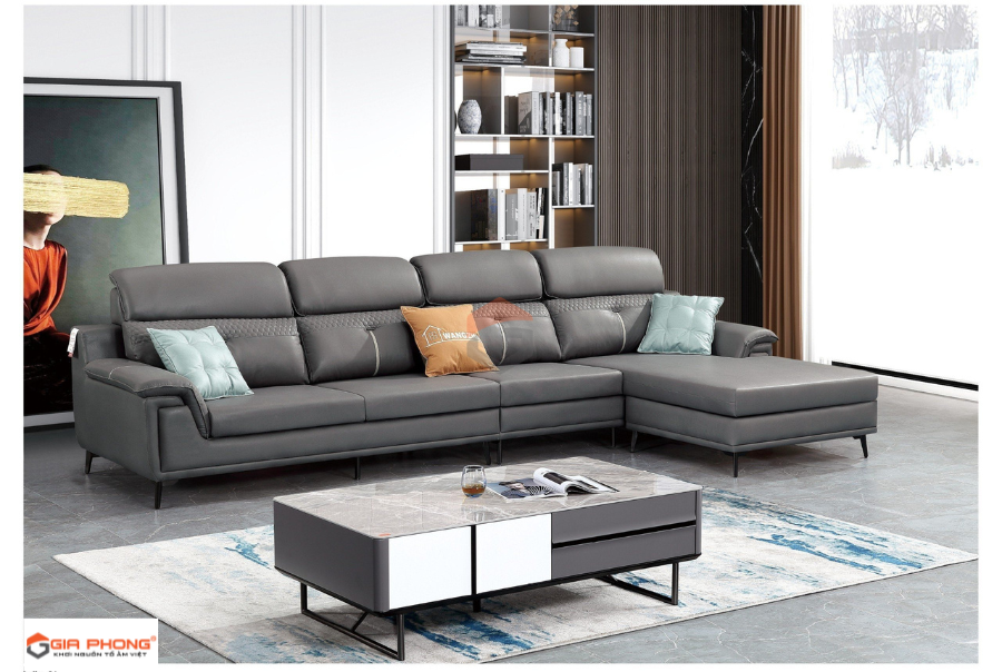 Top 50+ mẫu sofa nỉ giả da đẹp cho phòng khách tiện nghi