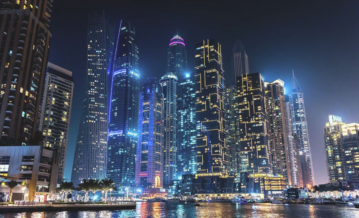 Dubai Marina - Dubai Night Visiting place