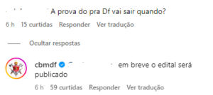 Corpo de Bombeiros do DF Anuncia Publicação Imminente do Edital para Novo Concurso Público!