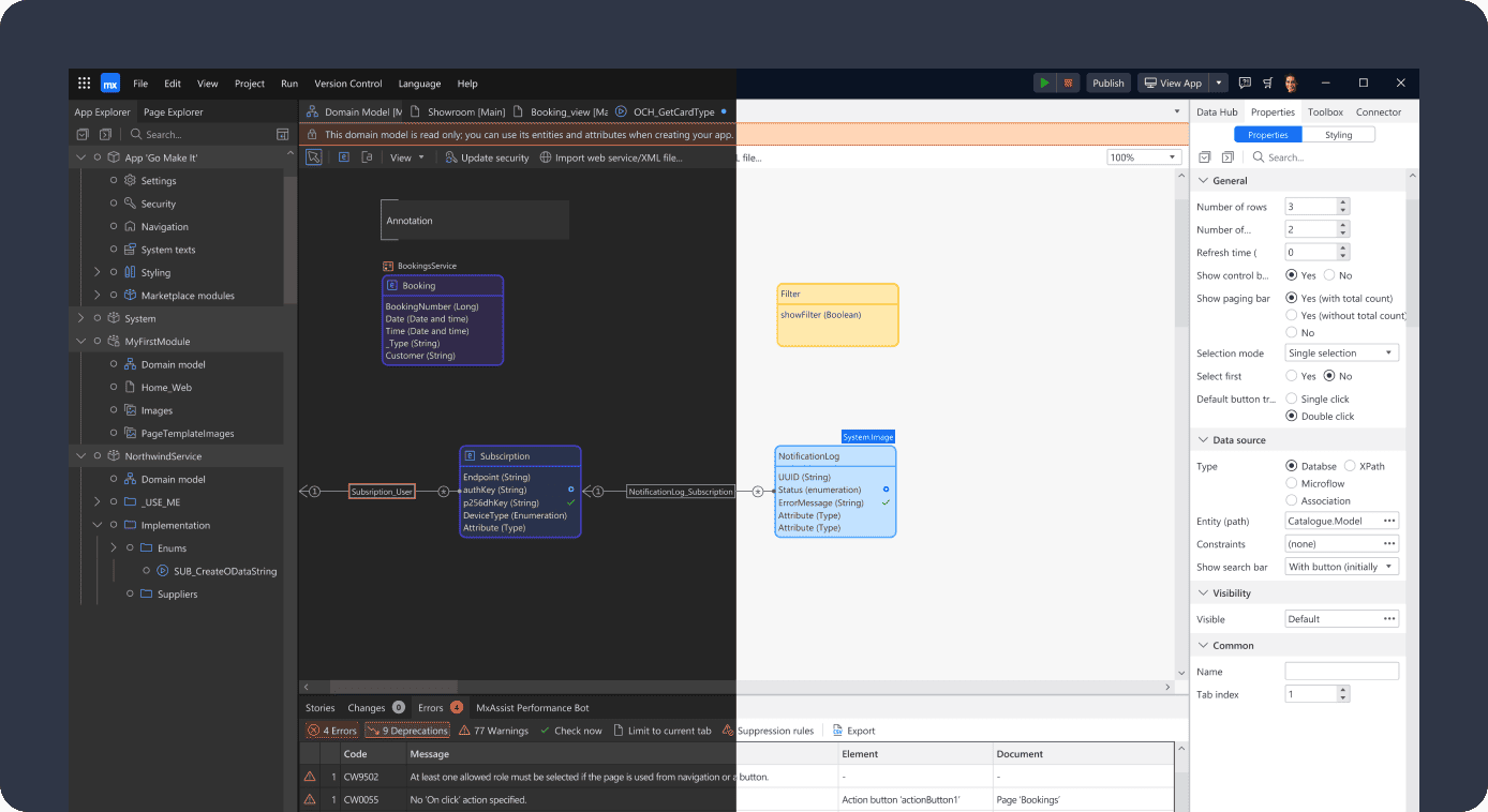 Mendix UI