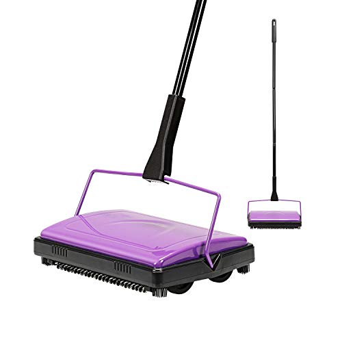 Yocada Carpet Sweeper Cleaner for Home Office Low Carpets Rugs ...