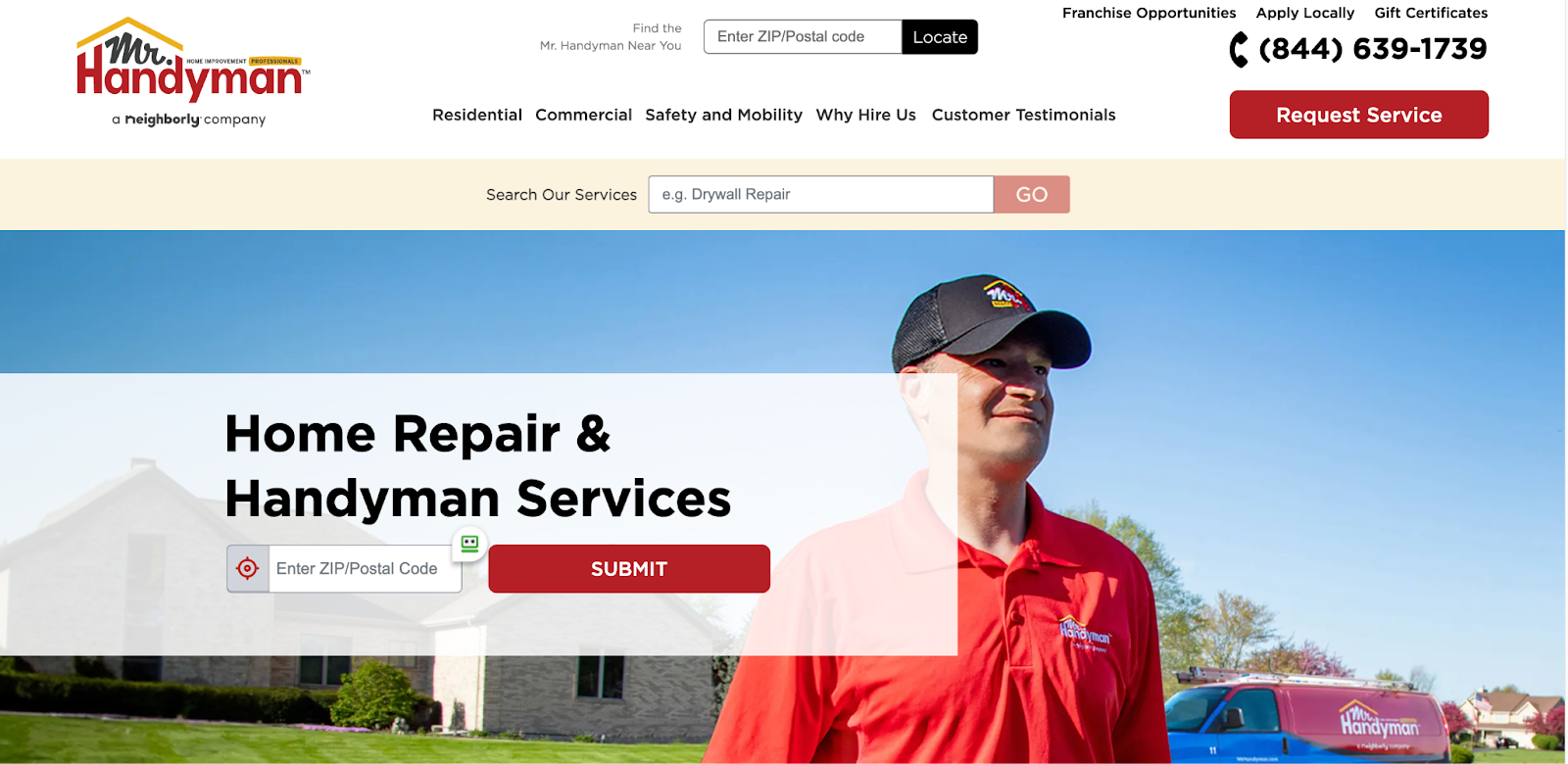 Mr. Handyman’ home service app 