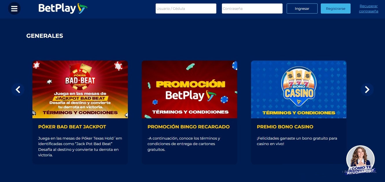 Ofertas Especiales BetPlay