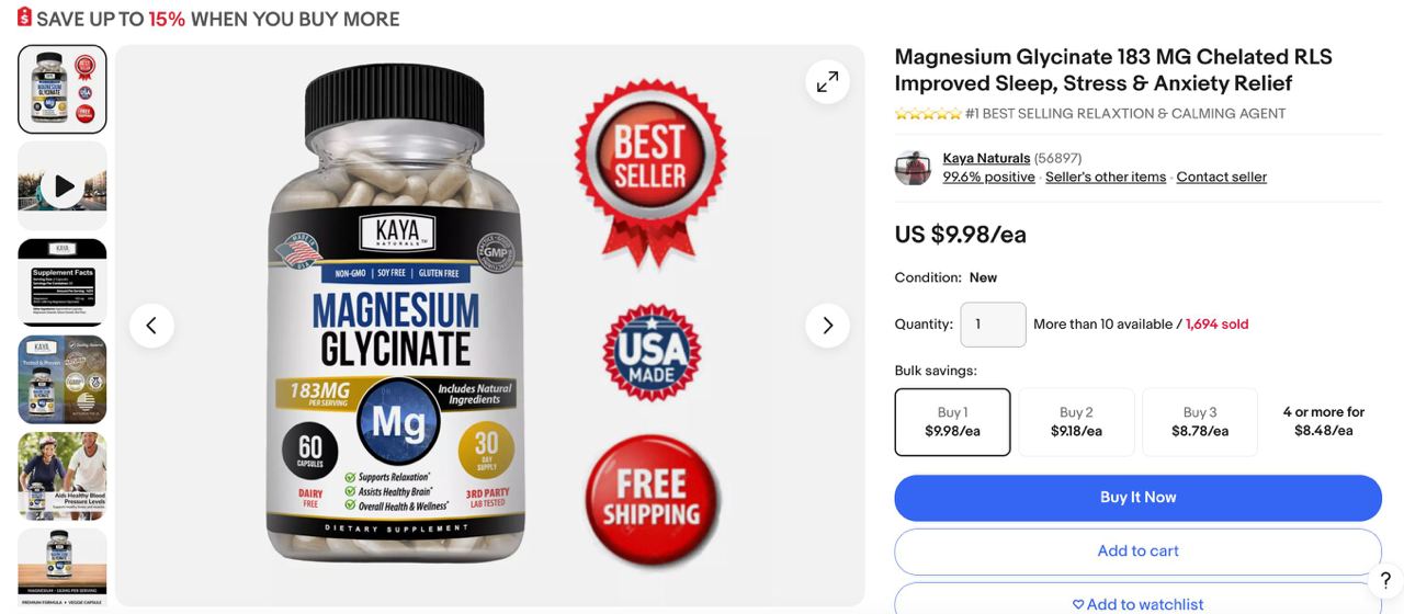 produk cara mengatasi serangan panik atau yang berkaitan anxiety yang laris di laman eBay USA sejak 30 hari lalu

