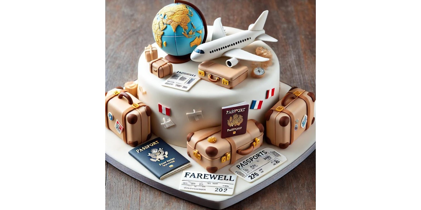 Creating Cakes Based on personalised Travel Destinations