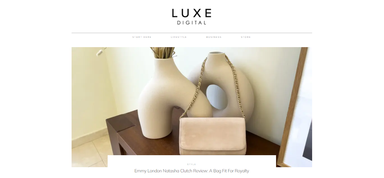 Luxe Digital - one of the best lifestyle blogs
