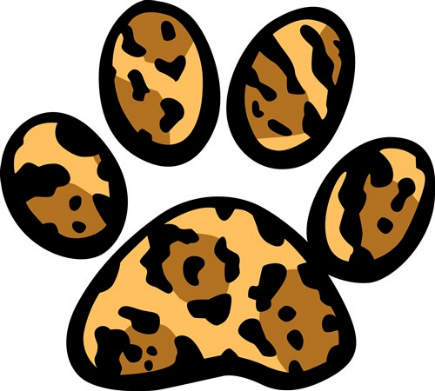 Jaguar Paw | Paw print art, Paw print, Lion print art