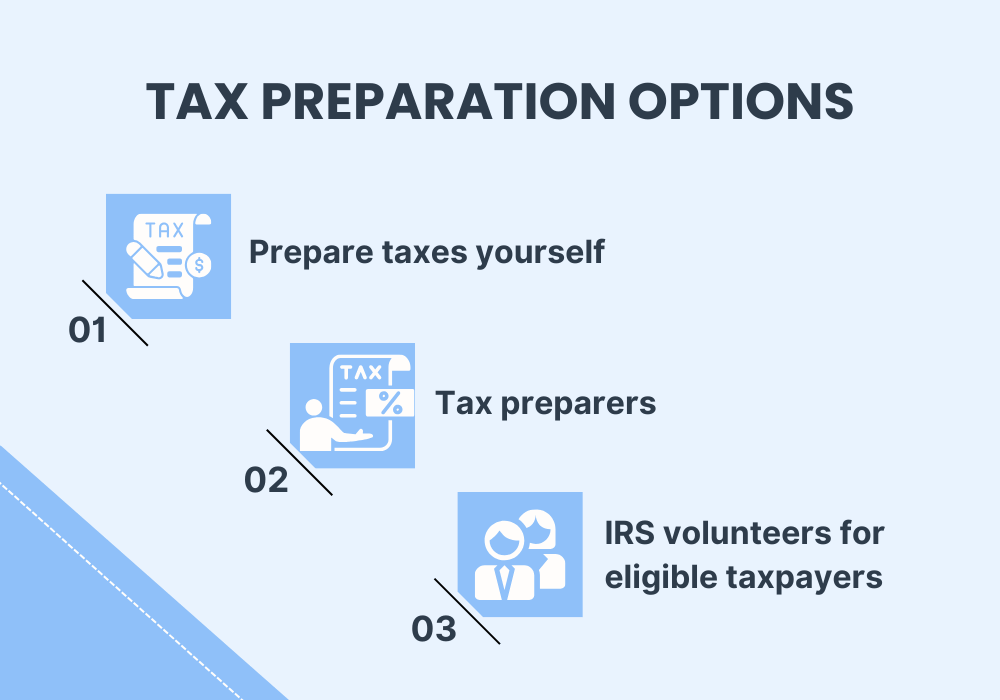 Tax preparation options