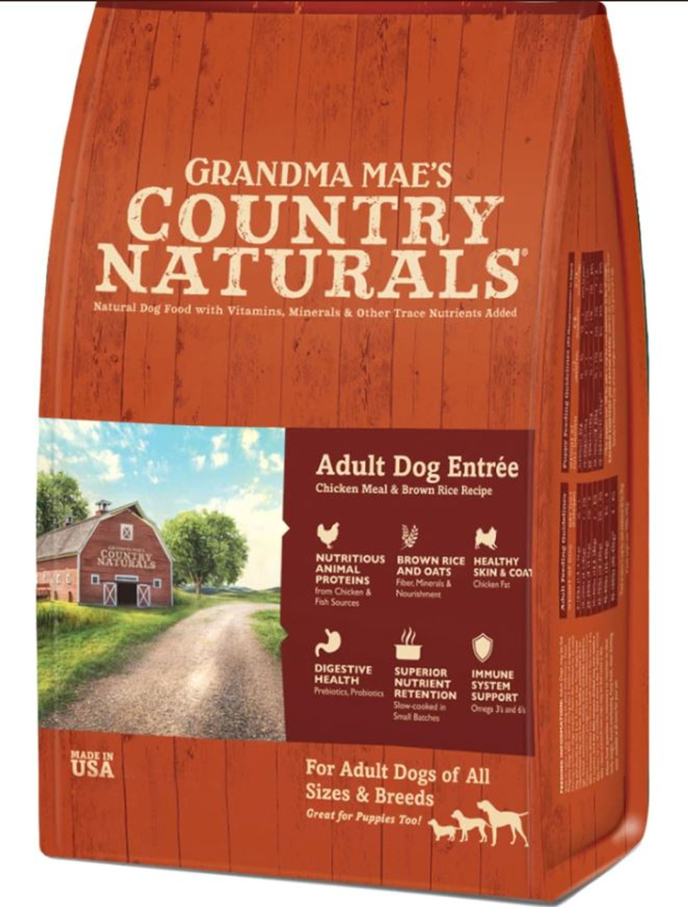 grandma mae's country naturals dog food at dogyfood.com