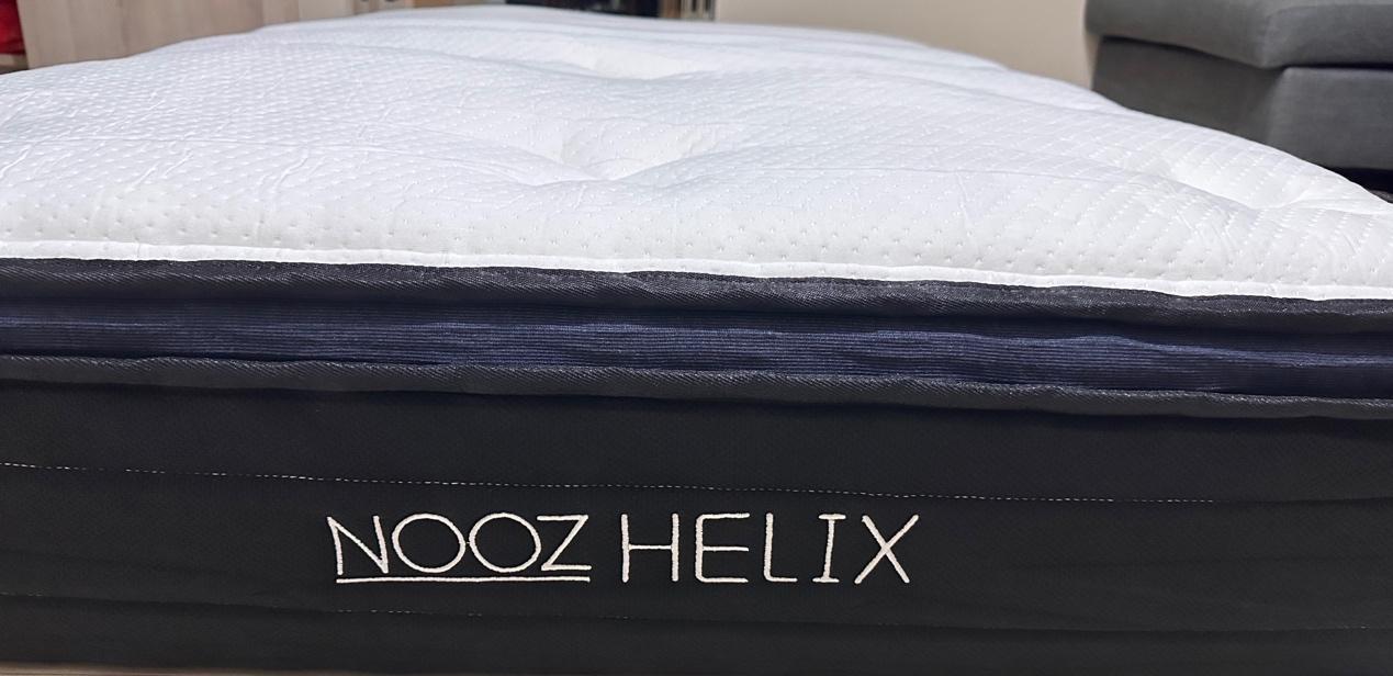 開箱分享｜nooz helix 乳膠獨立筒床墊 英國工藝打造