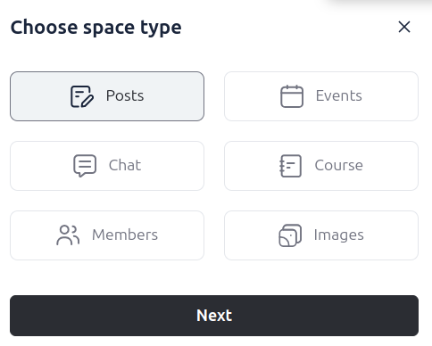 spaces in Circle
