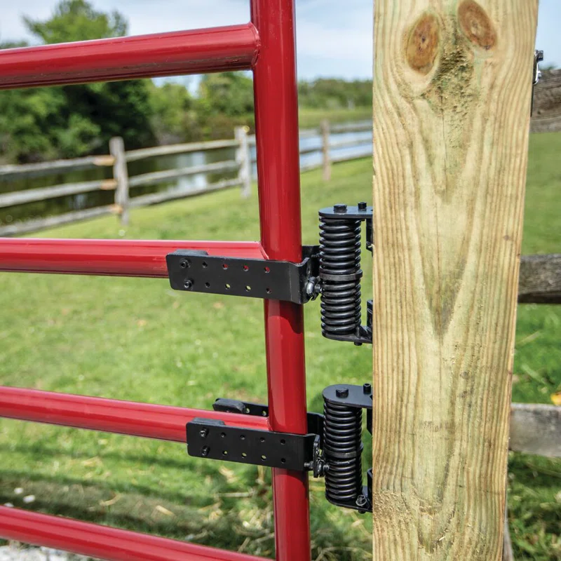 spring loaded gate hinges
