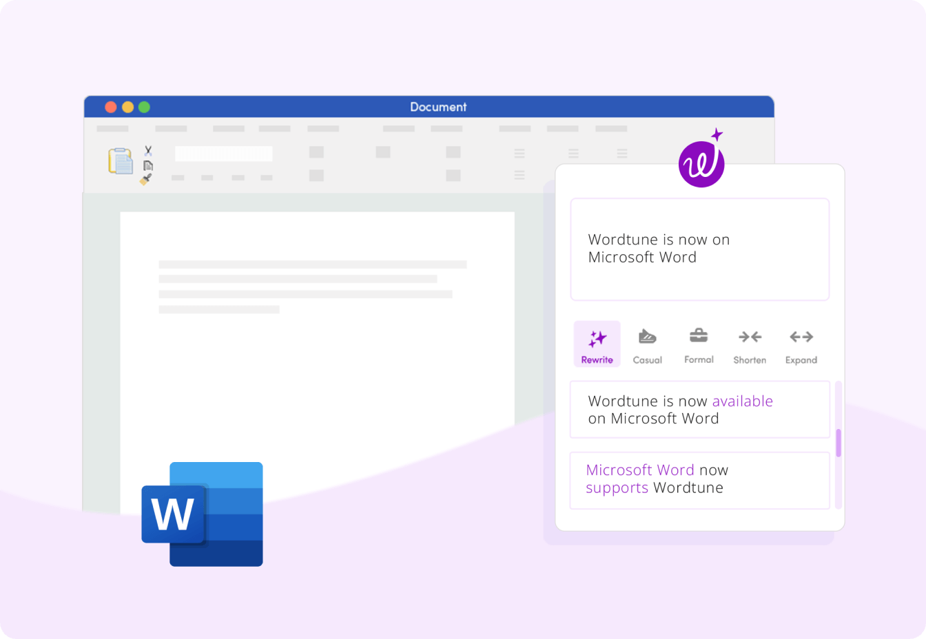 Wordtune's Integration with Microsoft Word and Google Docs