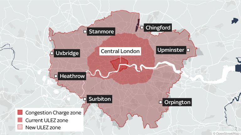 Congestion charge zone