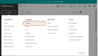 How to Record Expenses in Quickbooks