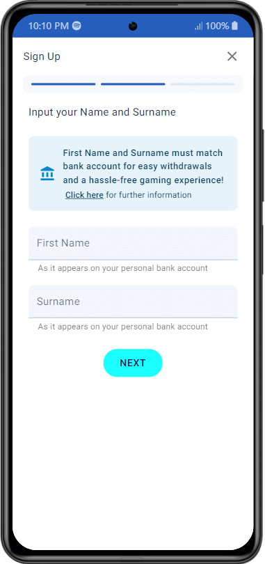 Register with the BetKing referral code