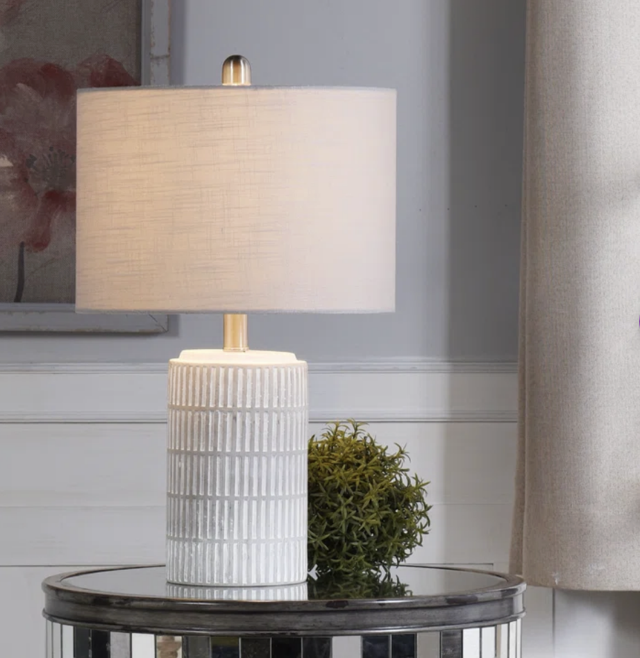 Deauville Distressed Table Lamp