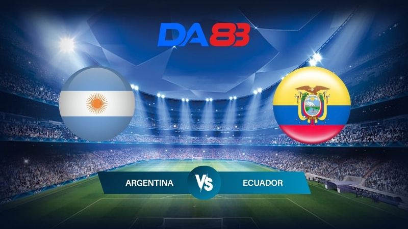 Soi kèo nhà cái Argentina vs Ecuador 08h00 ngày 05/07/2024