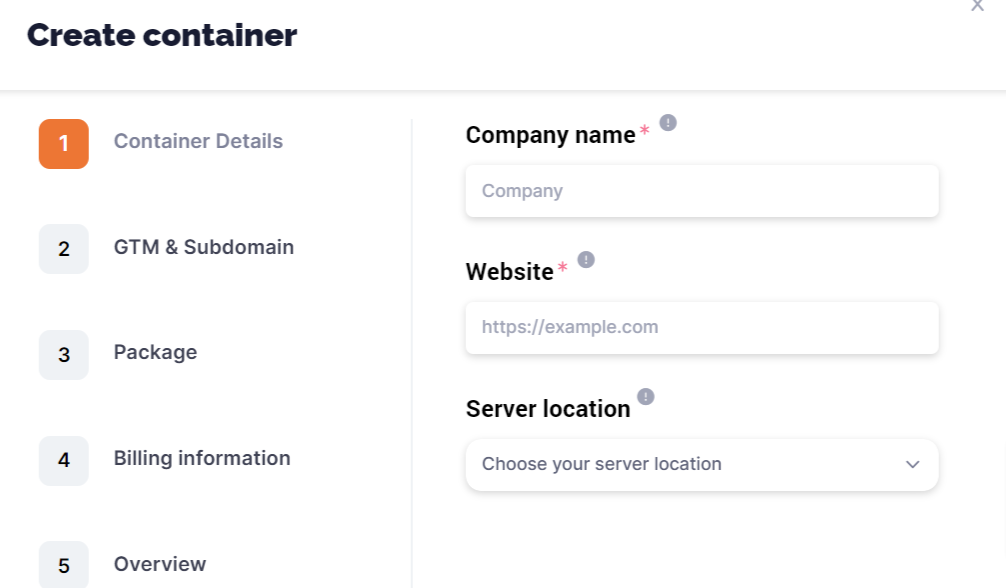 server side tracking with taggrs