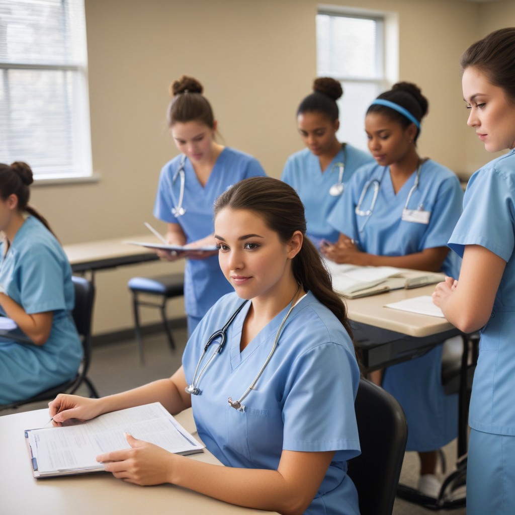 Nursing students preparing for Next Gen NCLEX exams