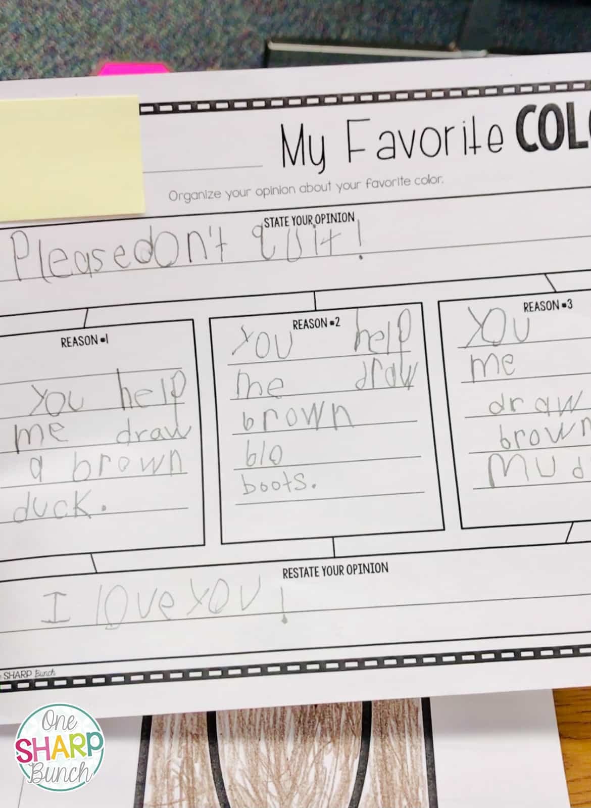 Launch your opinion writing unit with these 10 daily opinion writing lesson plans, including opinion writing anchor chart, opinion writing graphic organizers, opinion writing prompts and The Day the Crayons Quit opinion writing craft! Create a The Day the Crayons Quit bulletin board display with the adorable crayon craft! These The Day the Crayons Quit activities are perfect for introducing opinion writing in kindergarten, first grade and second grade!