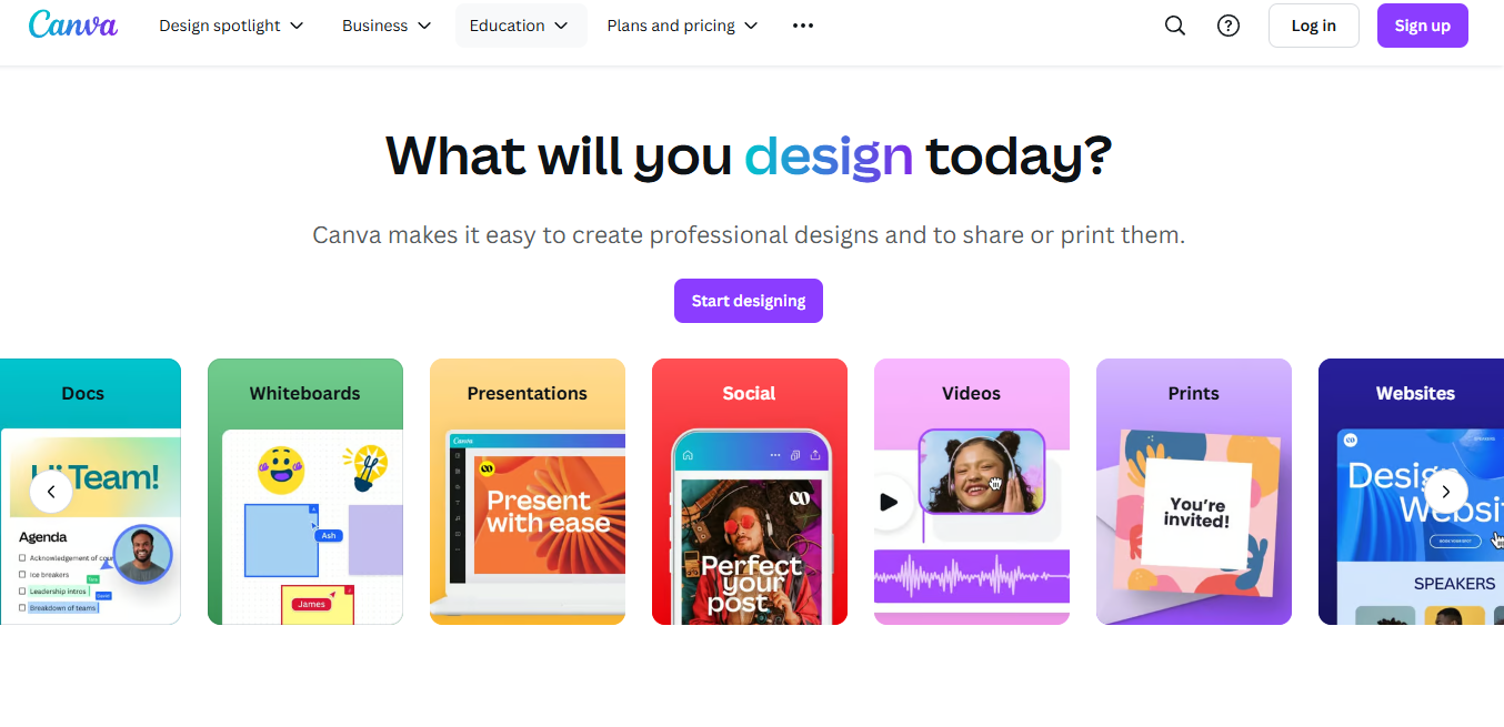 Canva: What will you design today?