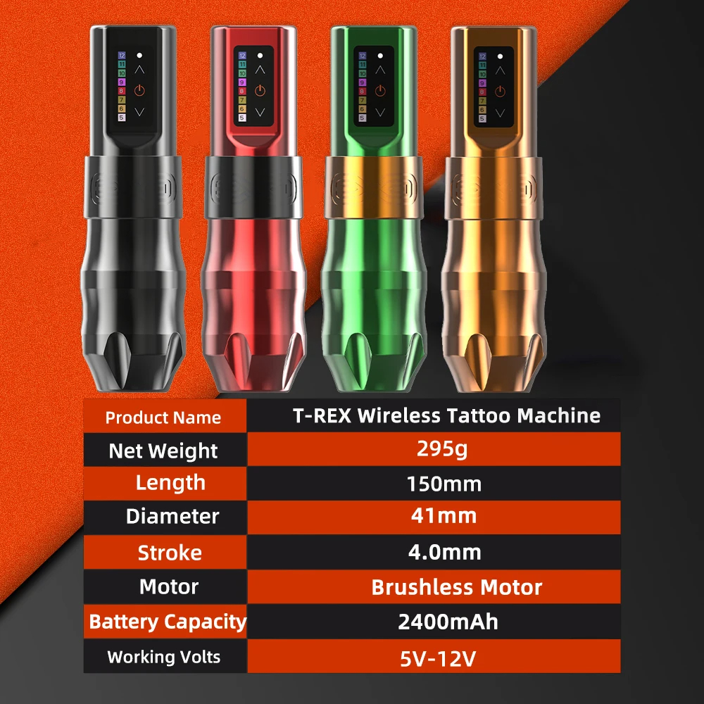 T-Rex NINJA RS Portable Wireless machine a tattoo Pen
