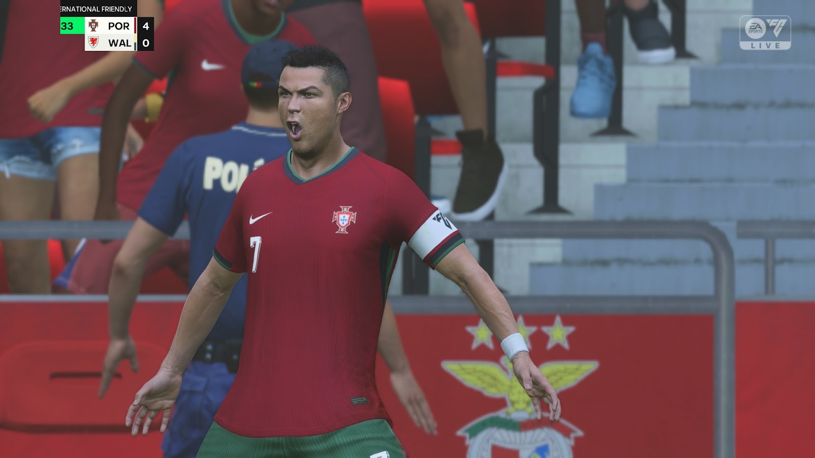 Cristiano Ronaldo's Siu celebration in EA FC 24