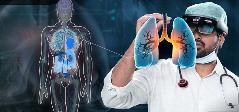 augmented reality - real-tie data display for surgeons 