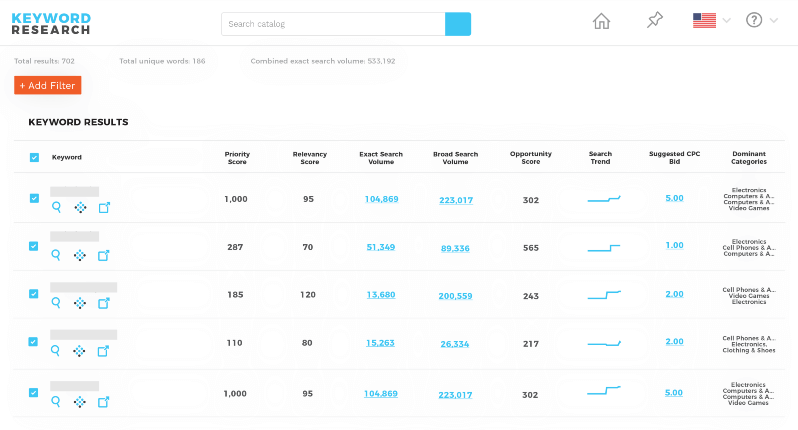 Viral Launch interface