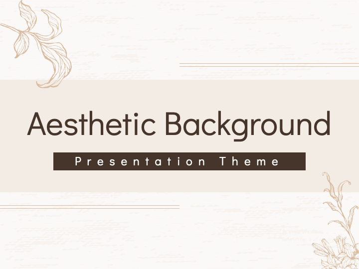 draw the background of presentation package