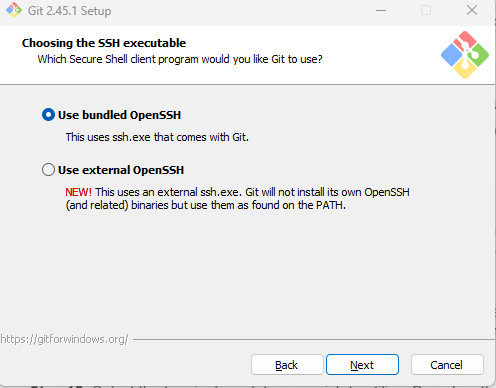 Extract and Launch Git Installer