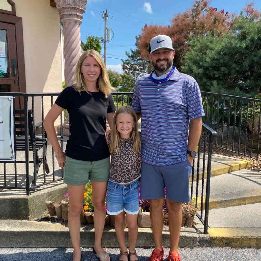 Nate Bargatze family