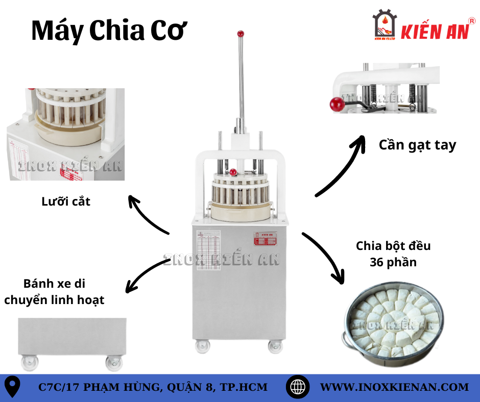 Máy Chia Bột Cơ - Máy Chia Bột Tay