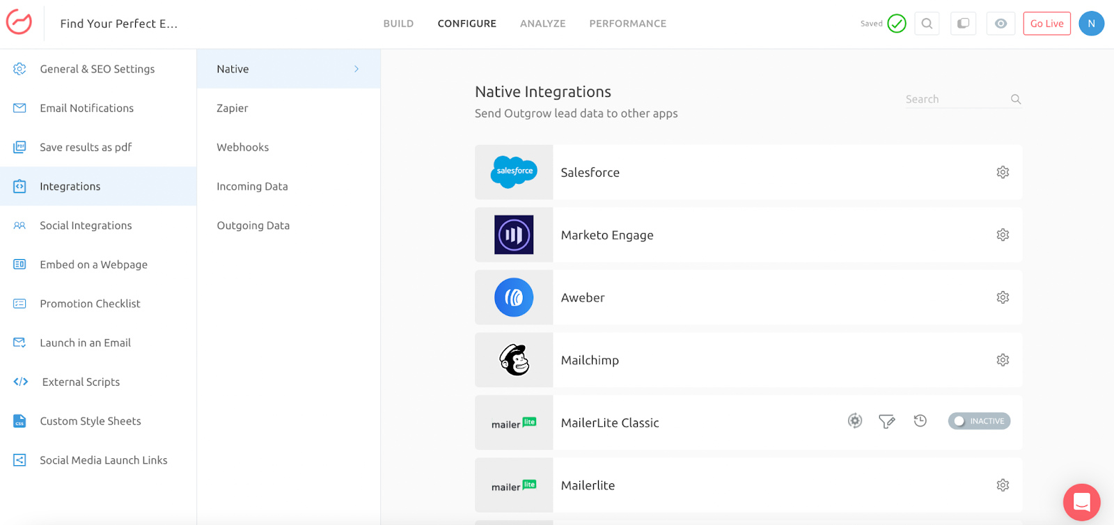 Set Up Integrations