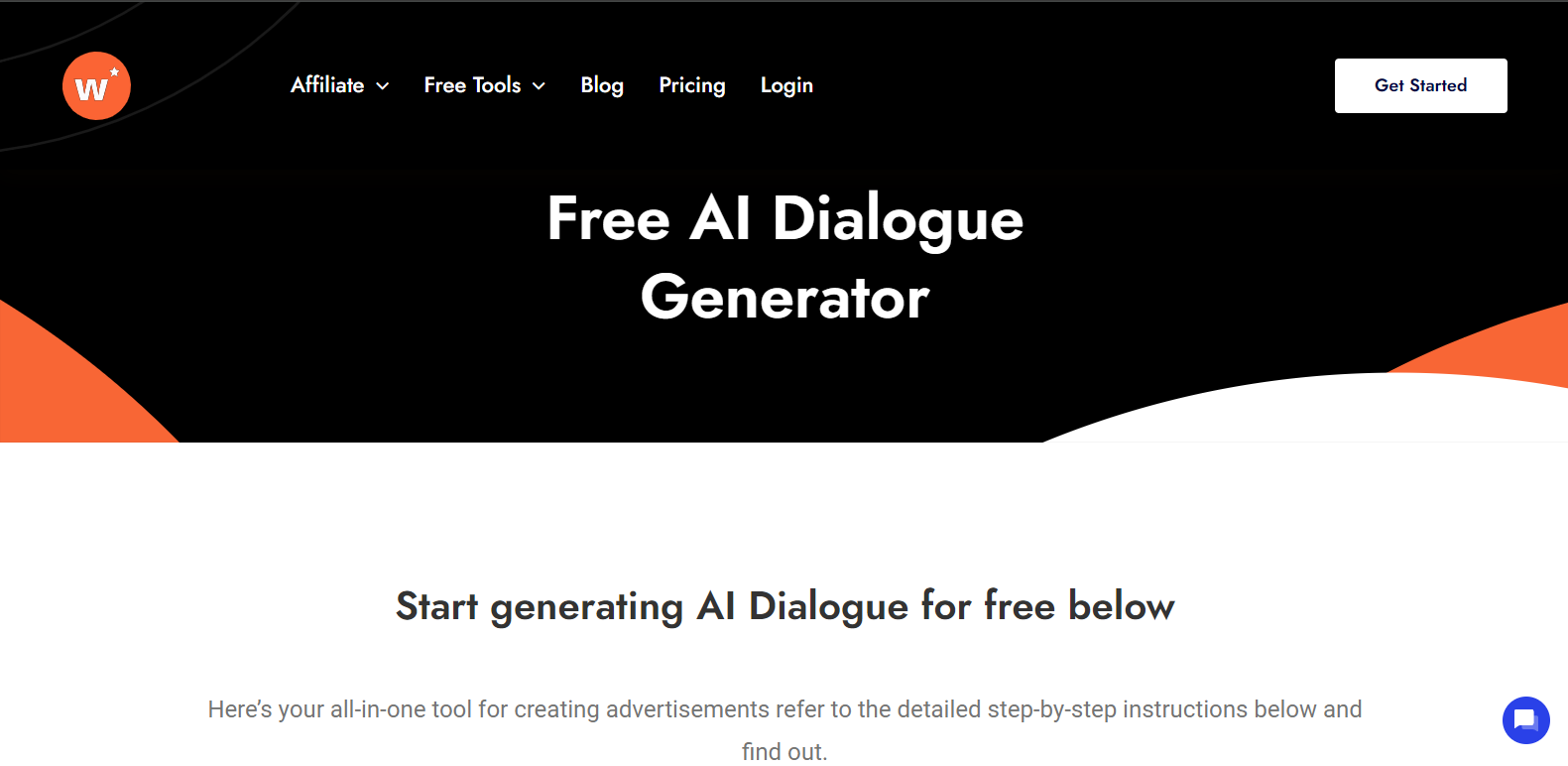 Writecream's Free AI Dialogue Generator