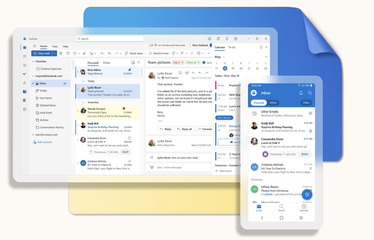 Microsoft Outlook’s UI