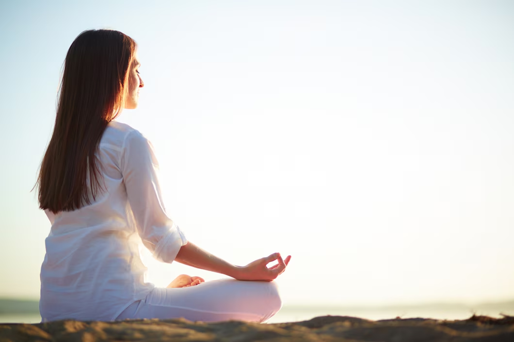 women doing yoga