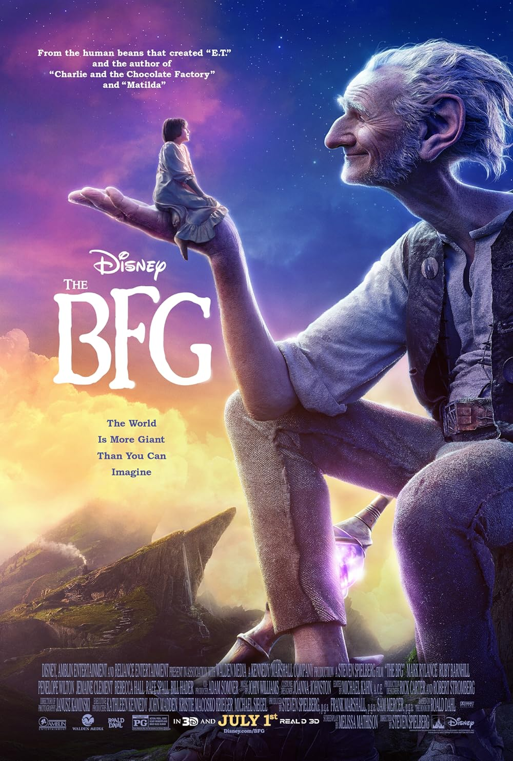 The BFG- fantasy adventure movies hollywood