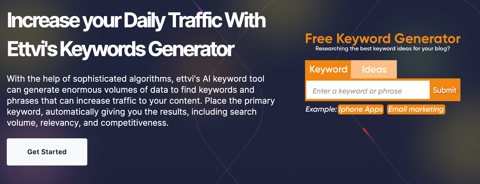 ETTvi AI Keyword Generator