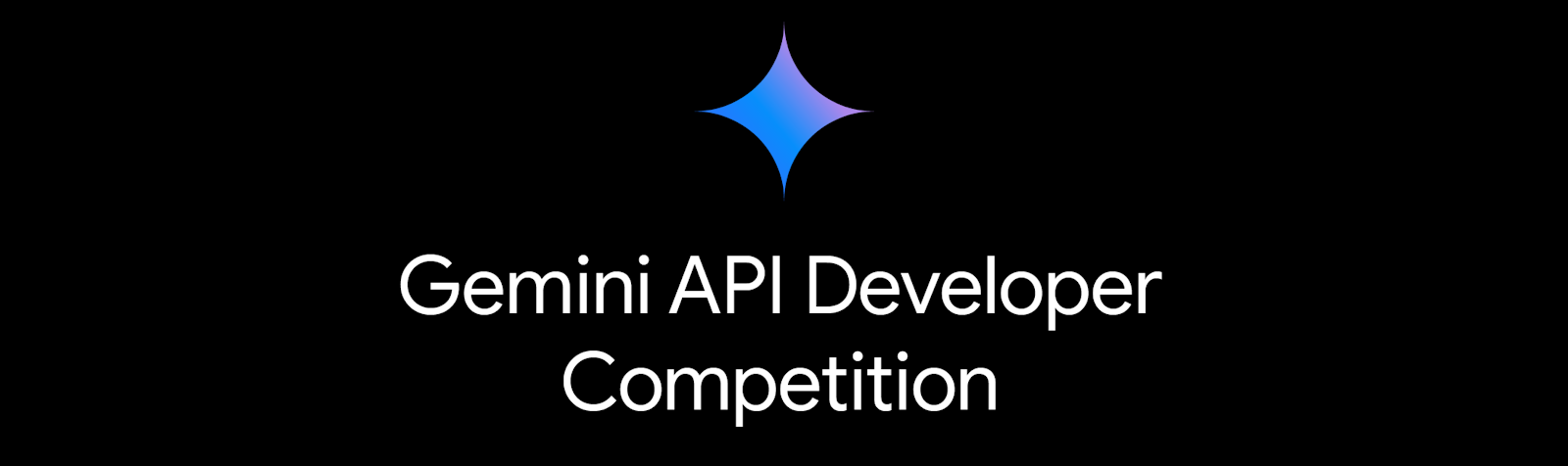 Gemini-API-Developer-Competition-Banner
