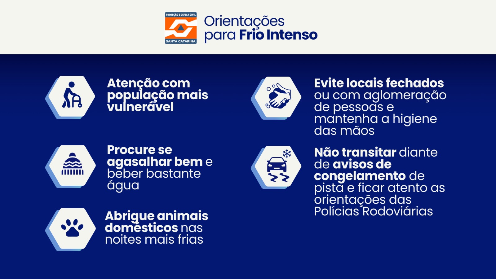 Previsão de tempo indica frio intenso em Santa Catarina com temperaturas negativas no fim de semana