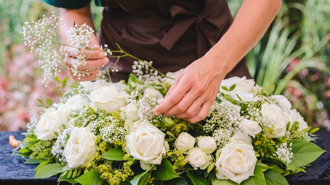coroa de flores