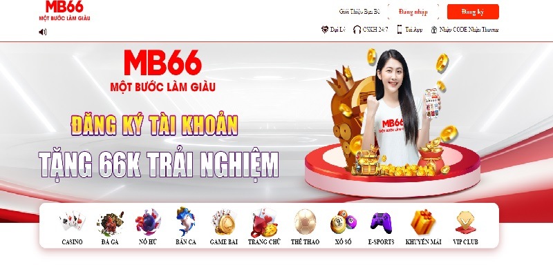 Tích lũy điểm cược để nhận khuyến mãi MB66